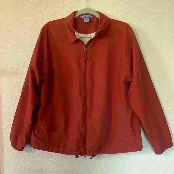 Duluth Trading Co. Burnt Orange Jacket lined Women's Large - Picture 1 of 6